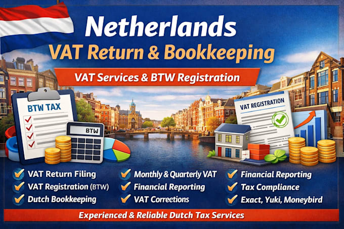 do netherlands vat return, registration and dutch bookkeeping