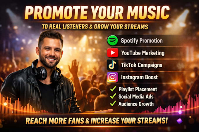 boost your song exposure on spotify, youtube