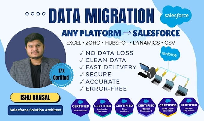 do data migration from any platform to salesforce