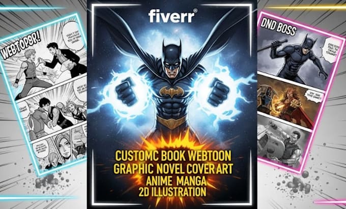 Webcomic Chapter Covers Individuelles comic-book-cover, webtoon-cover-art, graphic-novel-cover ...