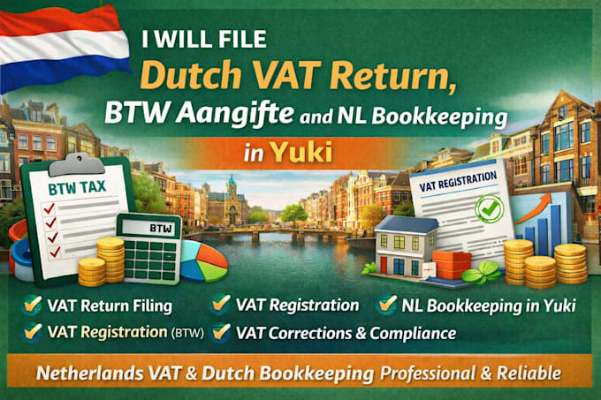 file dutch vat return, btw aangifte and nl bookkeeping