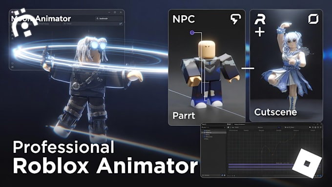 craft roblox character animations, emotes, cutscenes, npc