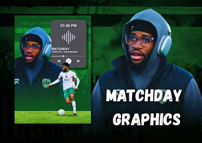 make matchday graphics for any team or player at any level