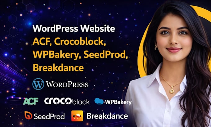 wordpress website acf, crocoblock, wpbakery, seedprod, breakdance