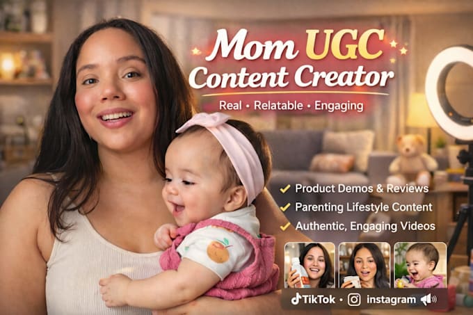 create relatable mom ugc for your brands