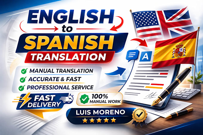 english to spanish translation