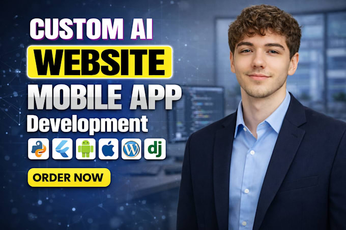 ai mobile app development or ai website development ai software