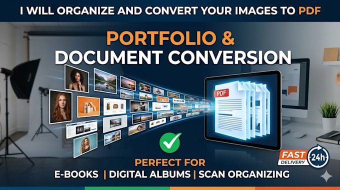 convert your images to high quality PDF documents