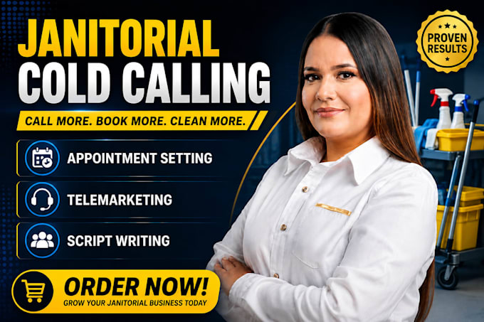 janitorial cold calling real estate cold caller lead generation b2b cold calling