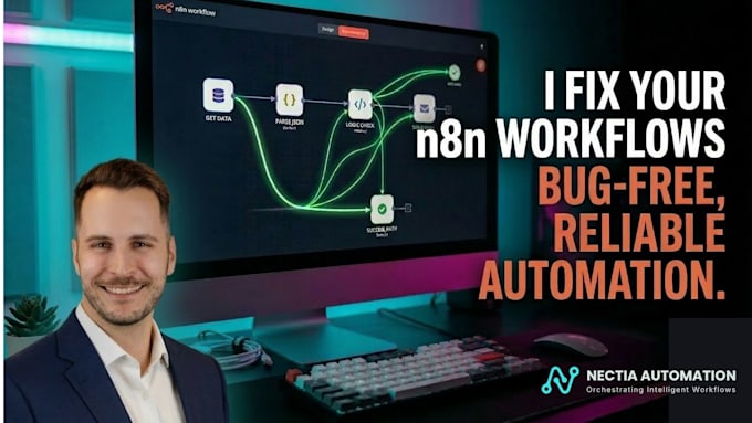 do n8n troubleshooting and bug fixing