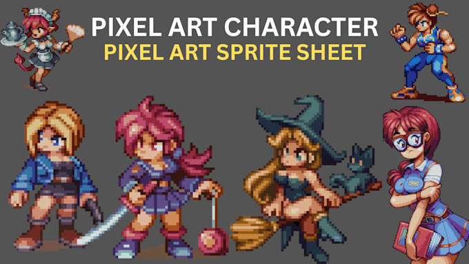 do pixel sprite sheet game character sprite 2d sprite pixel sprite animation