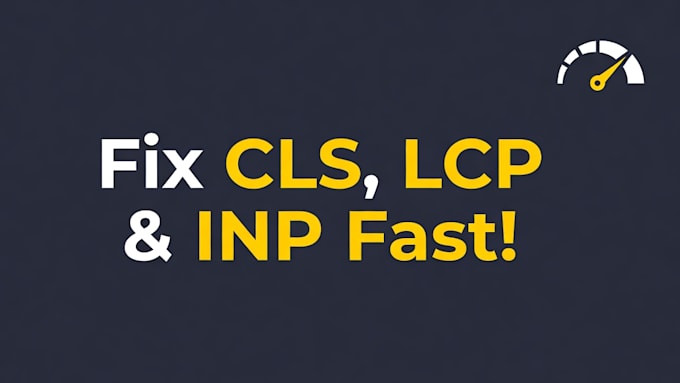 fix core web vitals cls lcp inp and boost wordpress shopify speed