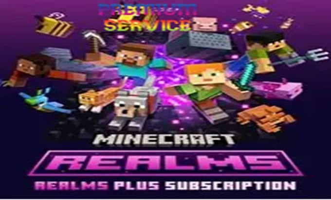 Te dare um mês de minecraft realms com 45 addons, 110 mundos e 7 texturas