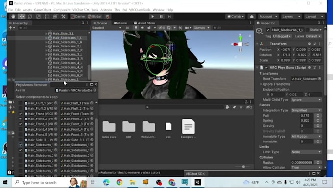 create, fix or rig a custom vrchat avatar for PC and quest