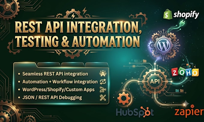 integrate, fix or develop rest,json,xml, whatsapp and soap API
