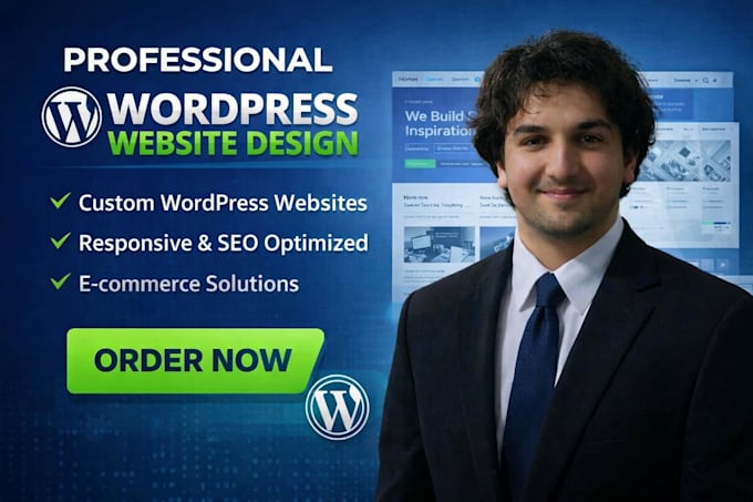 create a wordpress website with design and performance in mind