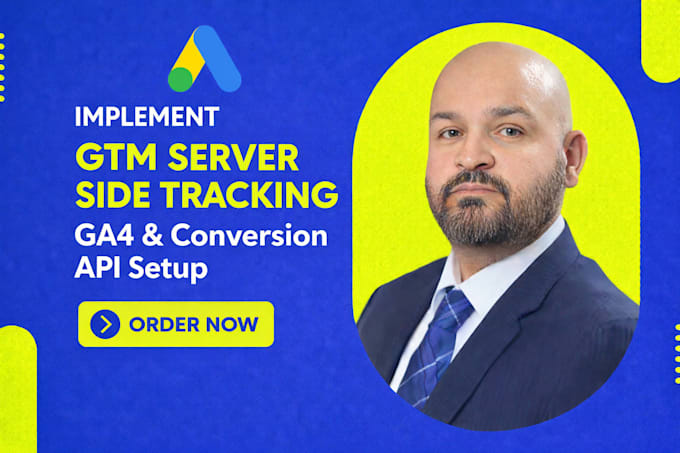 implement GTM server side tracking, ga4 and conversion API setup