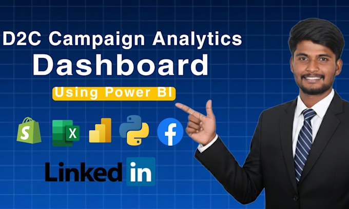 d2c campaign analytics dashboard using power bi