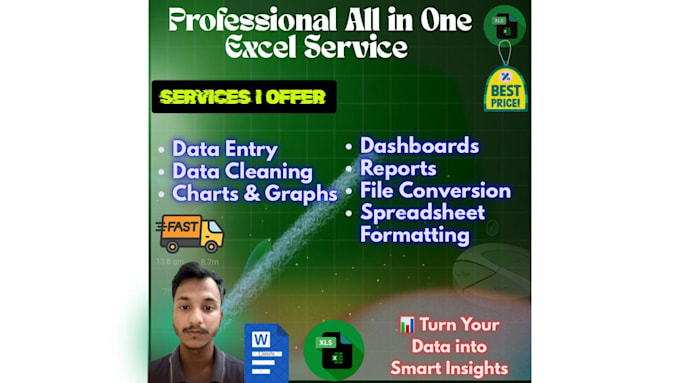 clean, format, merge, split excel data