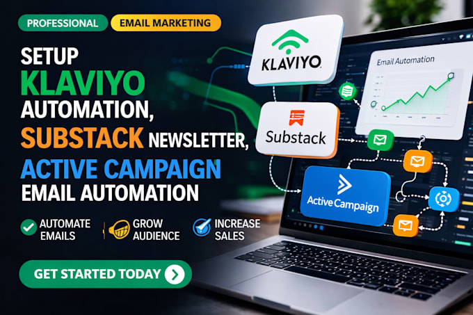 setup brevo email marketing automation workflows klaviyo activecampaign setup