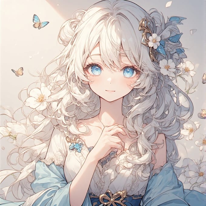 draw a professional anime illustration