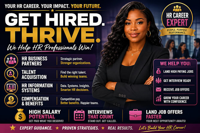 write resume for HR business partners, talent acquisition, HR information system