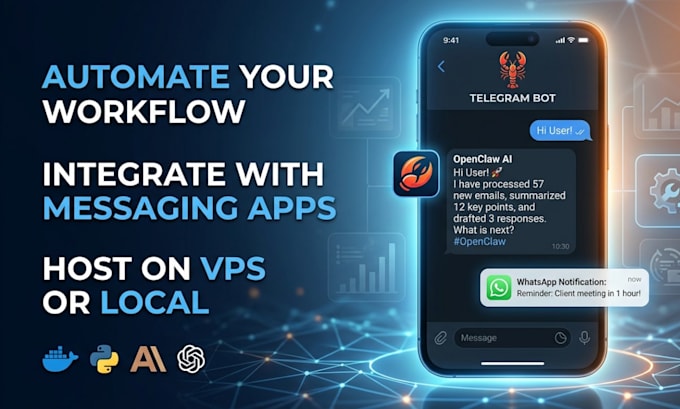 setup, secure, and automate your openclaw ai assistant on vps or local machine
