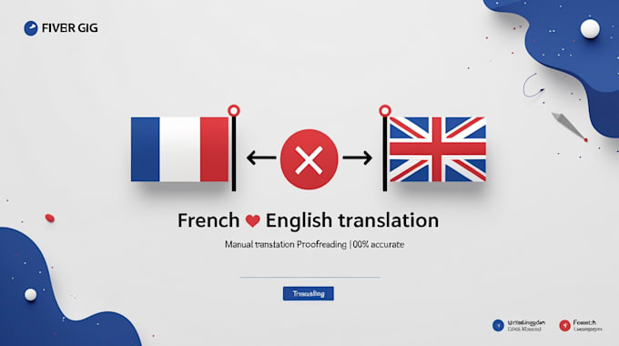 translate website content english to french professionally