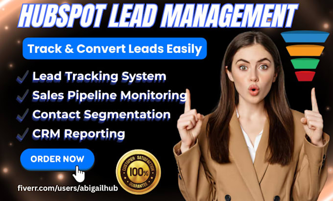 create hubspot crm lead management system pipeline tracking reporting