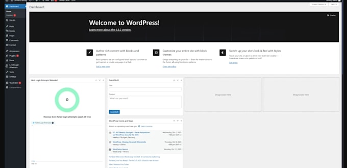 do wordpress installation and vps panel setup