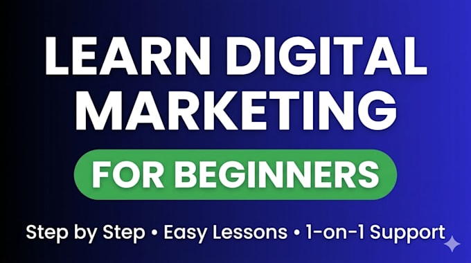 provide digital marketing training for beginners
