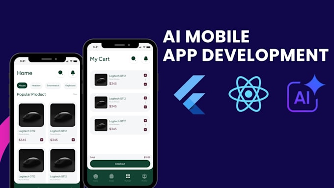 do ai mobile app development ios android app as flutter flutterflow developer