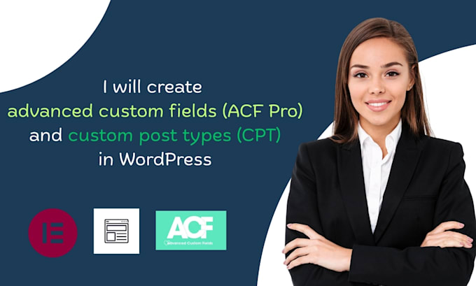 create advanced custom fields acf pro and custom post types cpt in wordpress