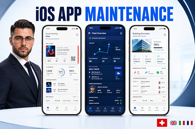 maintain and update your ios app in swift and swiftui