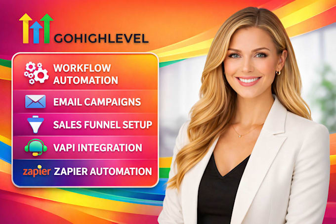 setup gohighlevel workflow automation vapi email campaign sales funnel zapier