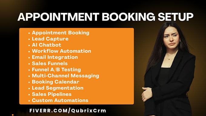 setup appointment booking appointwise gohighlevel crm workflow sales funnel