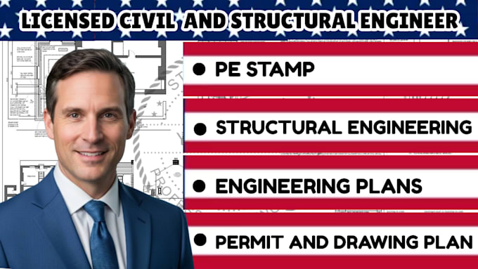 permit engineering plans, structural and civil for california and florida