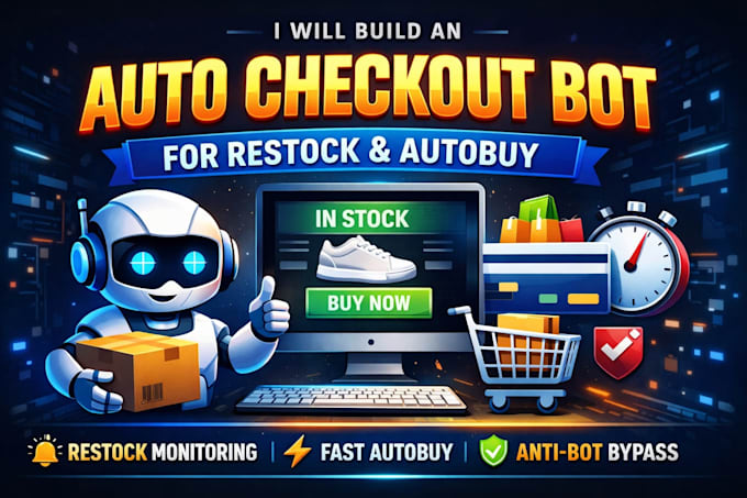 Restock Monitor Bot Crear bot de compra automática para monitoreo de reposiciones de ...