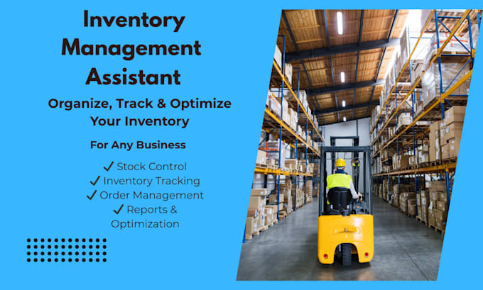 manage and optimize your inventory for your business