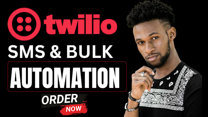 build twilio SMS bulk automation and hubspot workflow system