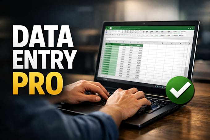 do fastest excel data entry and b2b lead generation