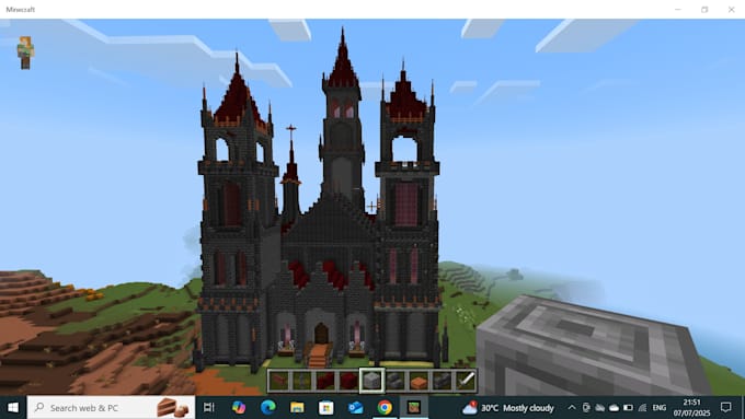 build a custom minecraft castle or kingdom