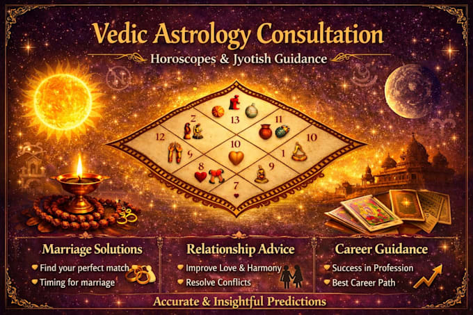answer marriage compatibility or career questions using vedic astrology