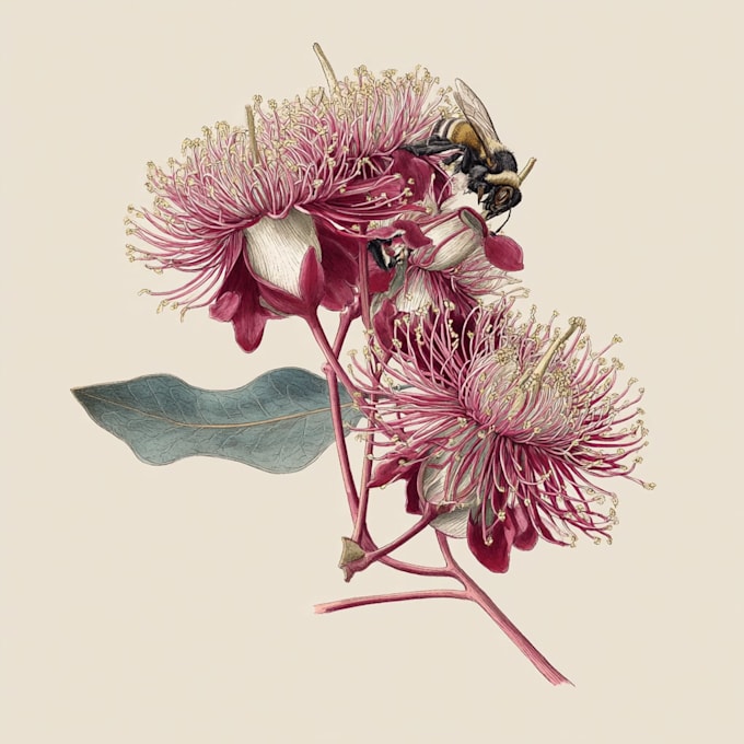 design a botanical illustration