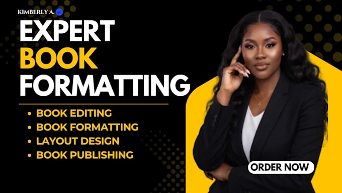 do book formatting, publishing and layout design