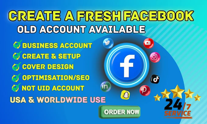 create facebook account for personal or business use