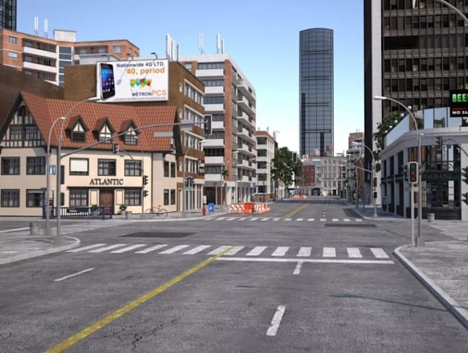 create a professional roblox map design and city environment building