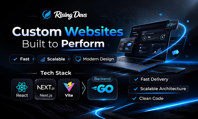 build a fast, scalable custom full stack website
