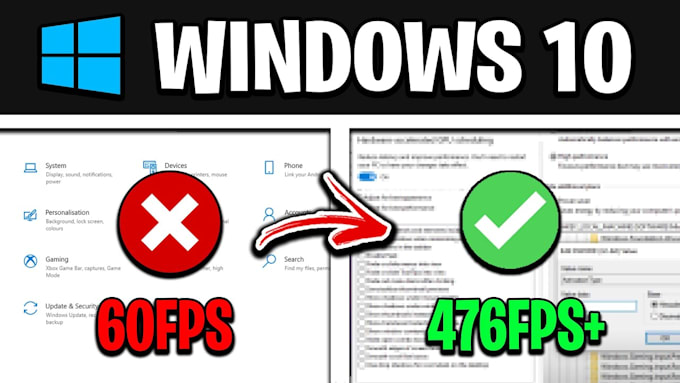 fix high ping and boost gaming performance