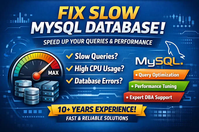 fix slow mysql queries and optimize database performance